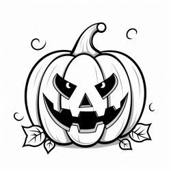 halloween coloring page