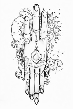witchs hand