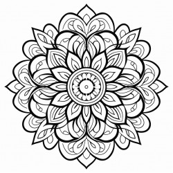 intricate mandala patterns create mandala designs with intricate details for a calming coloring experience