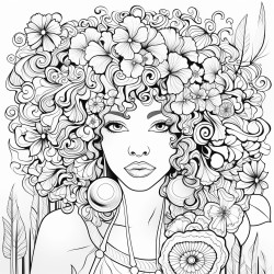 coloring pages printable fro adults girls
