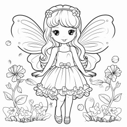 fairy in forest