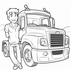 commercial truck driver
