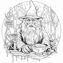 wizard eats zaza