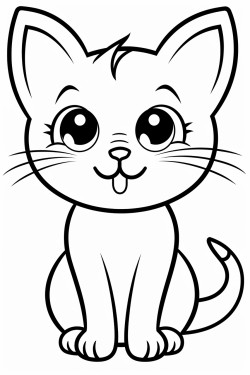 cute happy smily kitten