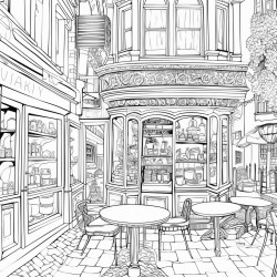 cafe storefront