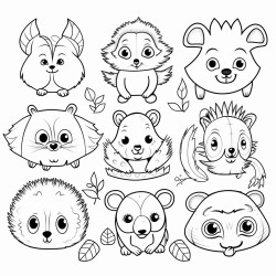 Moustros tiernos bonitos