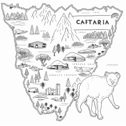 california colouring map