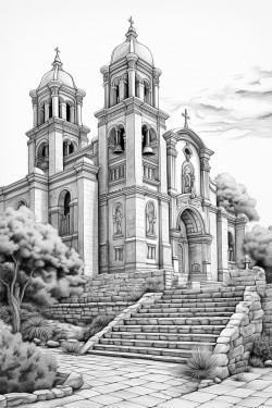 iglesia de un pueblo mgico