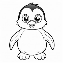 cute penguin