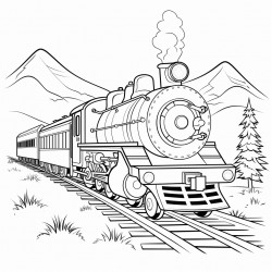 happy birthday train