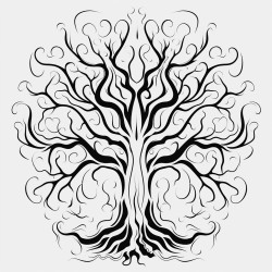 a tree of fire and ice