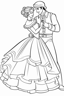 pareja que baila san juanito