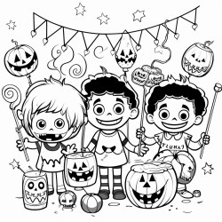 13halloween party with fun decorations