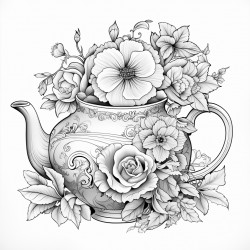 one tea pot one teacup