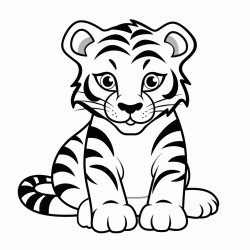 make a coloring animal for kids 10 pages