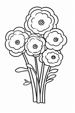 flowers and trees