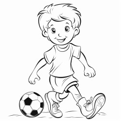 coloring football