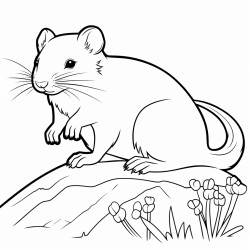a cute icelandic shrew