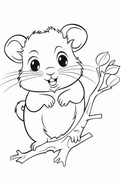 hamster in a tree