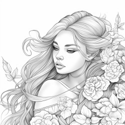 a beautiful woman