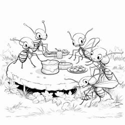 ants storm picnic
