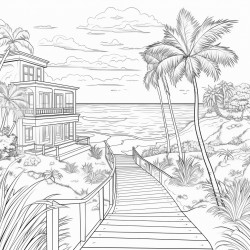 beach landscape