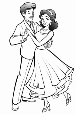 pareja que baila pasacalle