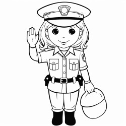 thank you to female police officer