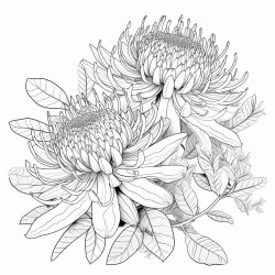 waratah flowers