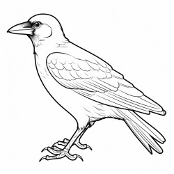 crow with three legs