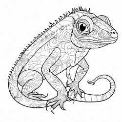 an alien lizard with 6 legs