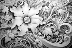 bordering and sootebel colour