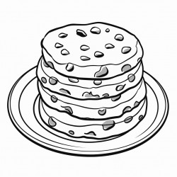 chocolate chip cakes packed with chocolate chips