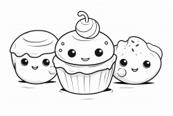 candy doughnuts ice cream