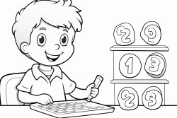 child learn how to count