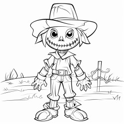 halloween scarecrow