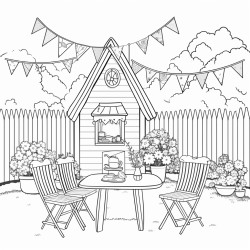 garden party decorations