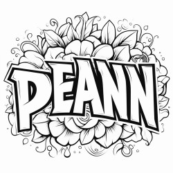 graffiti style name deana