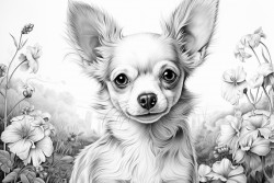 chihuahua with a teckel