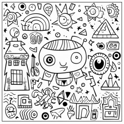 colouring page