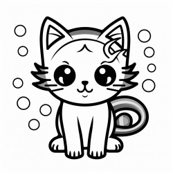 rainbow cat