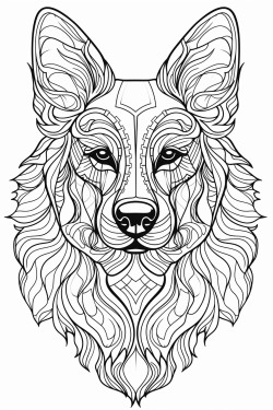 dog head shot