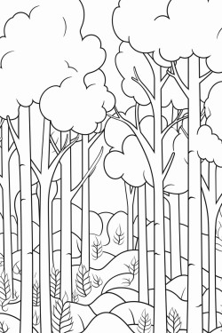 spooky forests and woods
