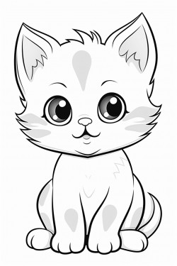 kitten playing