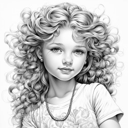 a little girl with arms crossed