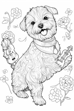 dancing puppy