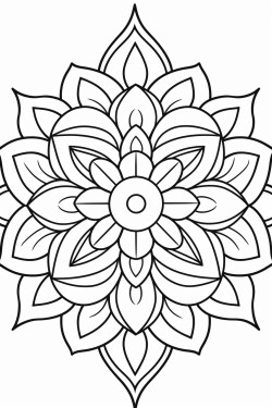 choinka mandala