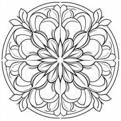 i need 4 pages of mandalas to color page à colorier