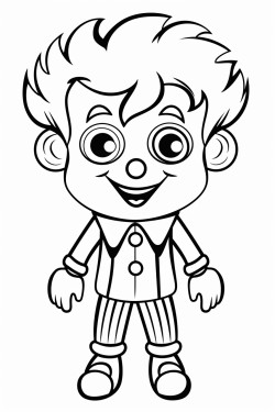 un clown