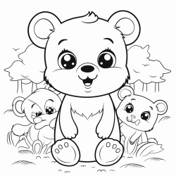 cute coloring book for toddlers